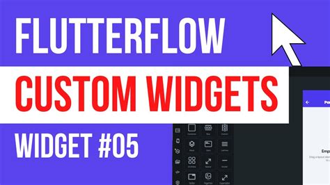 Custom Widgets In Flutterflow Flutterflow Academy Youtube