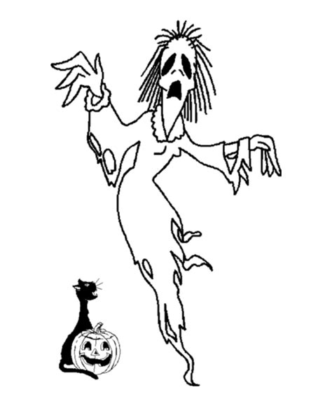 Really Scary Witches Coloring Pages