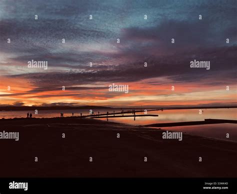 West Kirby Marine Lake Stock Photo - Alamy