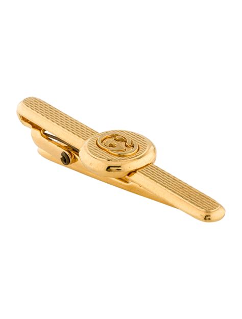 Gucci GG Tie Clip - Gold-Tone Metal Tie Pins and Clips, Pins ...