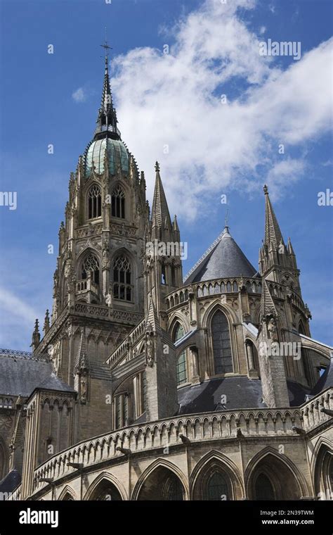 Bayeux Cathedral, Bayeux, Normandy, France Stock Photo - Alamy