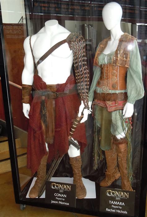 Hollywood Movie Costumes And Props Conan And Tamara Costumes From Conan The Barbarian Remake