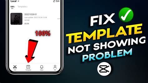 CapCut Template Option Not Showing Problem Solved How To Fix Template