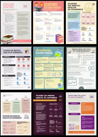 Free Academic Poster Templates to Customize Online