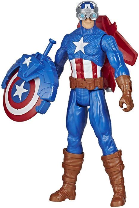 Marvel 漫威復仇者聯盟爆裂發射泰坦英雄 Captain America 美國隊長 Hasbro 孩之寶 正版公司貨 Yahoo奇摩拍賣