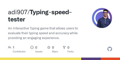 GitHub Adi907 Typing Speed Tester This Tool Is Made In Python It