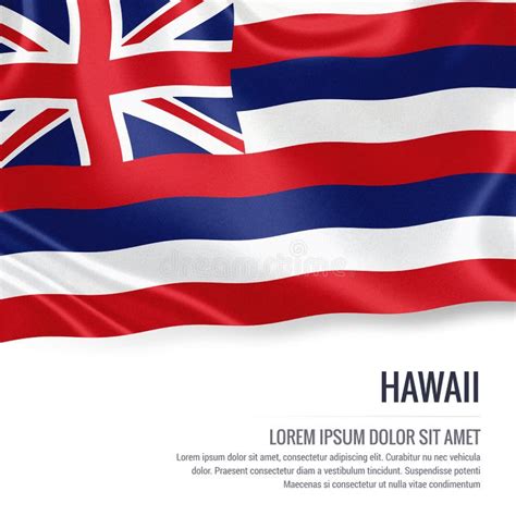 Waving Hawaii Flag Stock Illustrations 986 Waving Hawaii Flag Stock