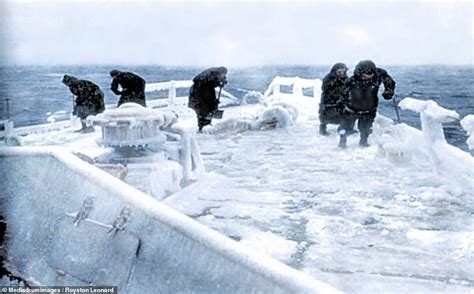 Stunning Photos Reveal The Brutal Conditions Faced By Sailors Protecting Ww2 Arctic Convoys