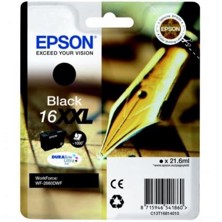 Epson Xxl Noir Stylo T Cartouche Jet D Encre D Origine