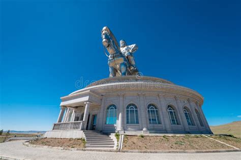 Genghis khan memorial stock photo. Image of asia, mongolia - 118692628