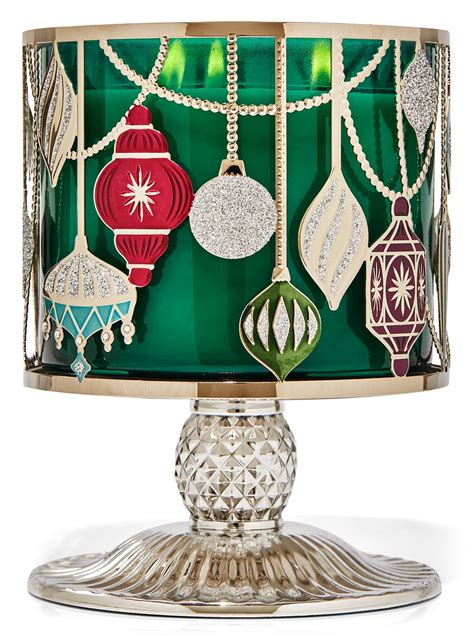 Ornament Pedestal Wick Candle Holder Bath And Body Works