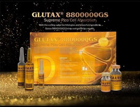 Glutax Gs Ultimate Recombined White Glutathione Injection