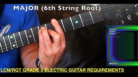 Grade 3 Electric Guitar Demo Chords Scales And Arpeggios Rgt Lcm