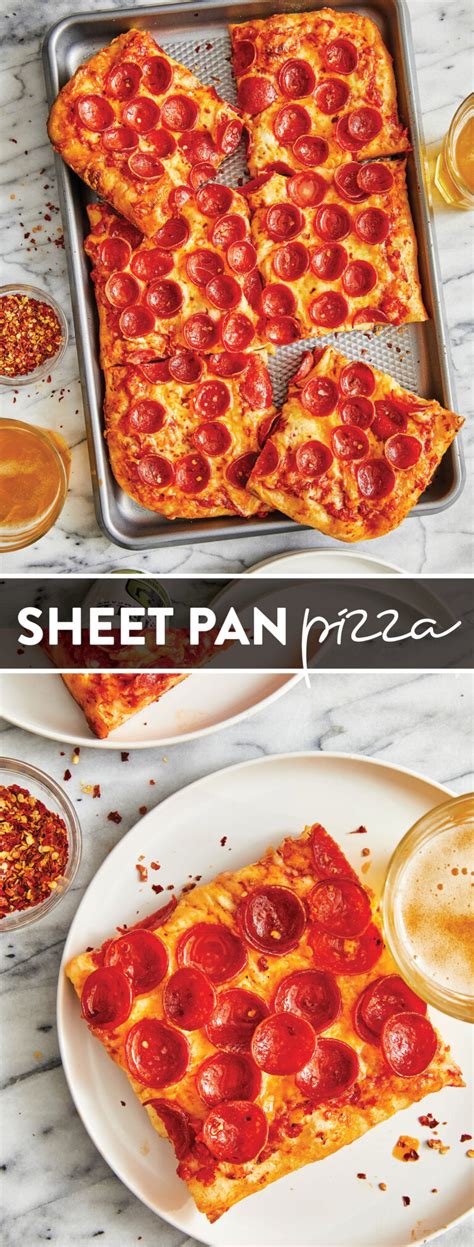 Sheet Pan Pizza Damn Delicious