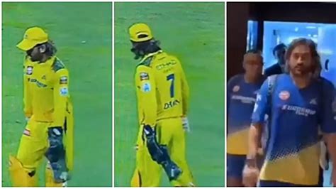 Ms Dhoni Injured In Ipl 2024 Chennai Super Kings Legend Spotted