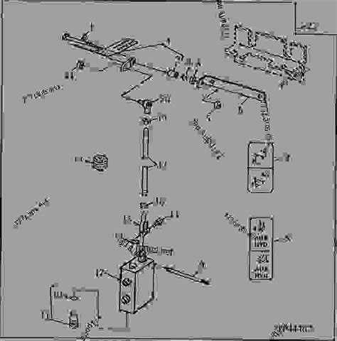 Fifth Function Foot Control Linkage Two Lever 814526 BACKHOE