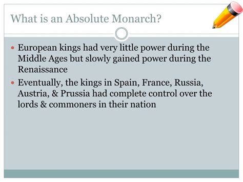 PPT - Absolute Monarchies PowerPoint Presentation, free download - ID ...