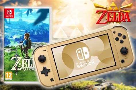 Win This Nintendo Switch Lite: Gold Hyrule Edition & Legend of Zelda ...