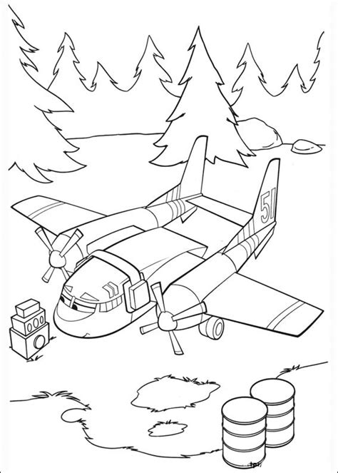 Printable Coloring Sheets Planes 54