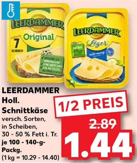 Leerdammer Holl Schnittk Se G Packg Angebot Bei Kaufland