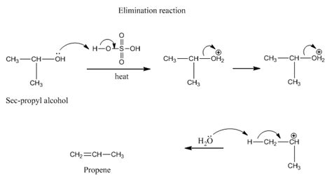 What Happens When Sec Propyl Alcohol React With Sulphuric Acid At Suitable Temperature And