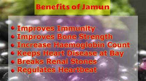 Jamun Benefits In Hindi Black Plum Ke Swasthwardhak Fayde