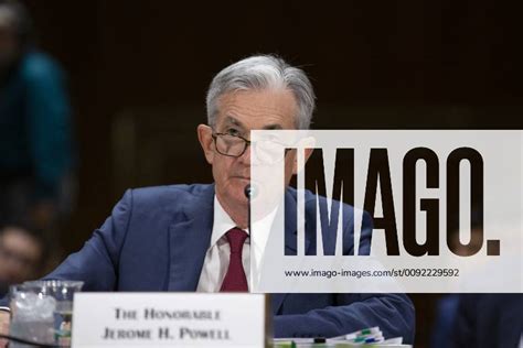 Chair Of The Federal Reserve Jerome Powell Delivers His Semiannual