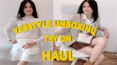 Yesstyle Unboxing Try On Haul Filipina Influencer In Germany Youtube