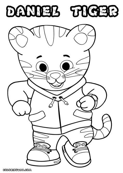 32+ Daniel Tiger Coloring Page Printable | Free Wallpaper