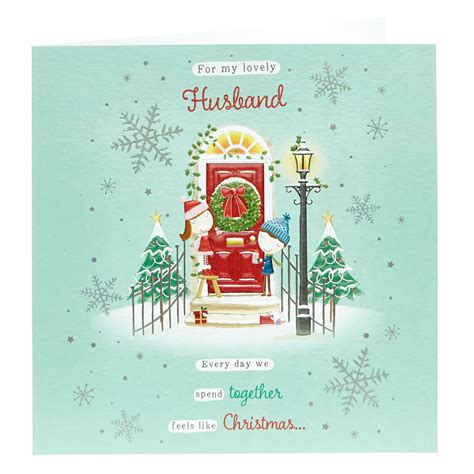 Buy Christmas Card Husband Every Day We Spend Together For Gbp 1 49 Card Factory Uk