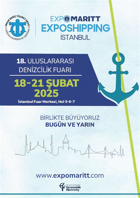 Broşür Expomaritt Exposhipping İstanbul