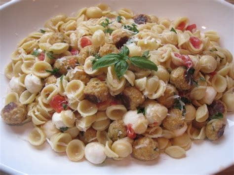 Stirring The Pot Orecchiette With Mini Chicken Meatballs