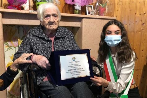 Auguri Ad Angelina Faedda La Nuova Centenaria Di Oristano Oristano Noi