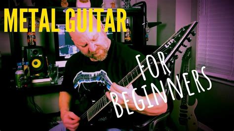 METAL GUITAR FOR BEGINNERS: 6 Techniques You MUST Learn - YouTube ...