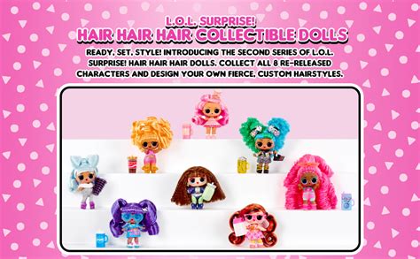 L O L Surprise Hair Hair Hair Dolls Asst In Pdq Buy Online At Best