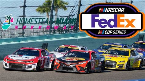 Nascar FedEx Cup Series S3 R12 Homestead Miami LIVE YouTube