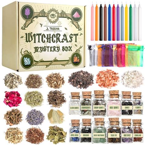 Witchcraft Starter Kit Witchcraft Supplies For Wiccan Altar Pack