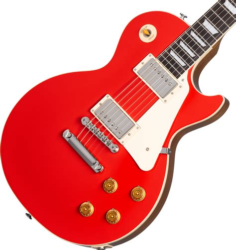 Review De Gibson Les Paul Standard 60s Plain Top Cardinal Red 2023 Guitarristas