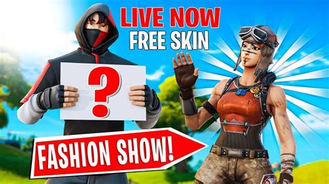 Fortnite Fashion Show Live EU Skin Competition Custom Matchmaking