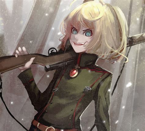 Anime Youjo Senki Tanya Degurechaff Hd Wallpaper Wallpaperbetter