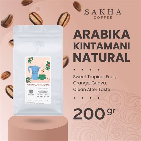 Jual Sakha Coffee Biji Kopi Arabika Bali Kintamani Natural Arabica