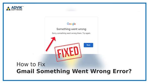 How To Fix Gmail Something Went Wrong And Try Again Error