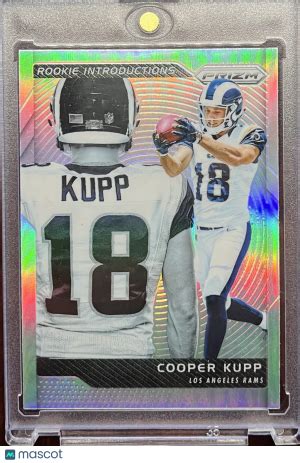 Panini Prizm Cooper Kupp Rookie Introductions Silver Mcp