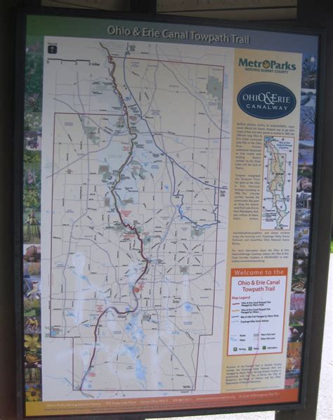 towpath trail sharing horizons