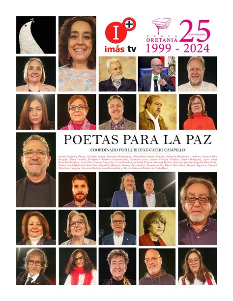 Imás Tv y el Grupo Oretania organizan el recital Poetas para la paz