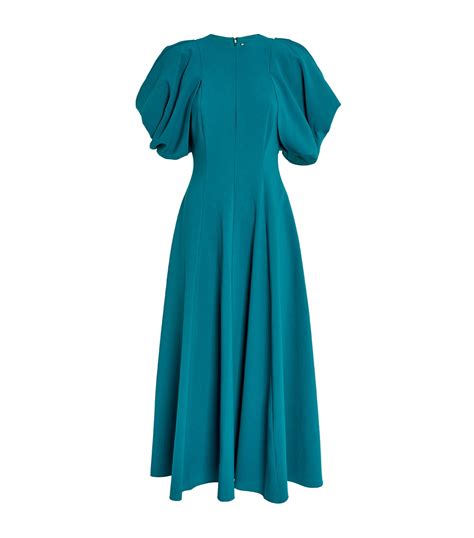 Roksanda green Adele Maxi Dress | Harrods UK