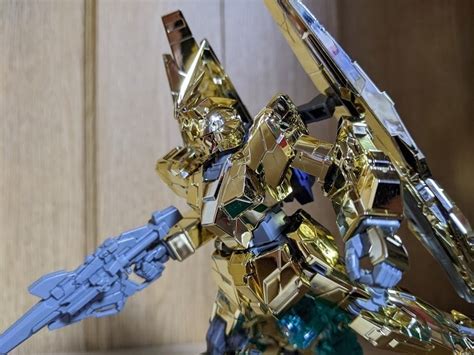 1144 Hguc ユニコーンガンダム3号機 フェネクス（ユニコーンモード）ゴールドコーティングver ちょっと作りすぎただけなんだから