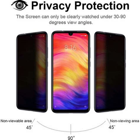 Microsonic Xiaomi Redmi Note 7 Privacy 5D Gizlilik Filtreli Fiyatı