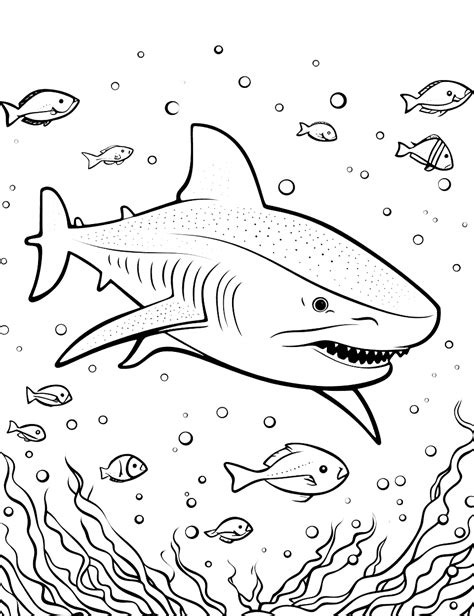 50 Shark Coloring Pages Fun Printable Sheets