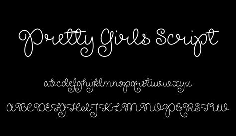 Pretty Girls Script Free Font